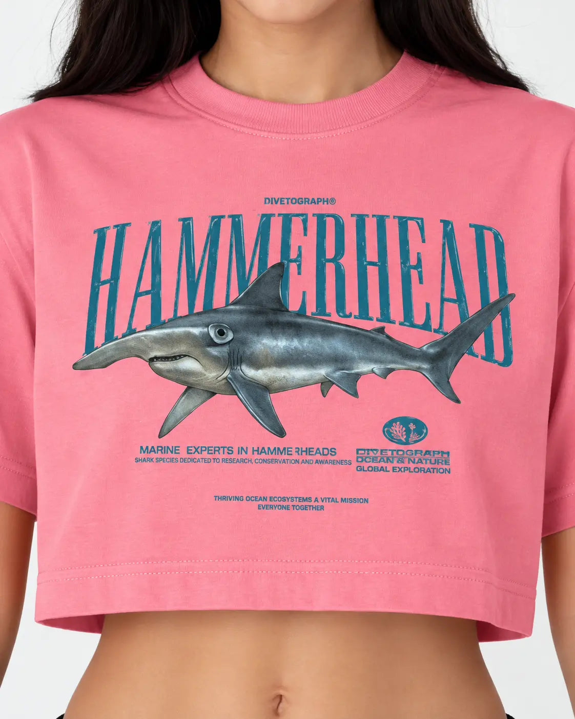 Crop Top Tiburon Martillo