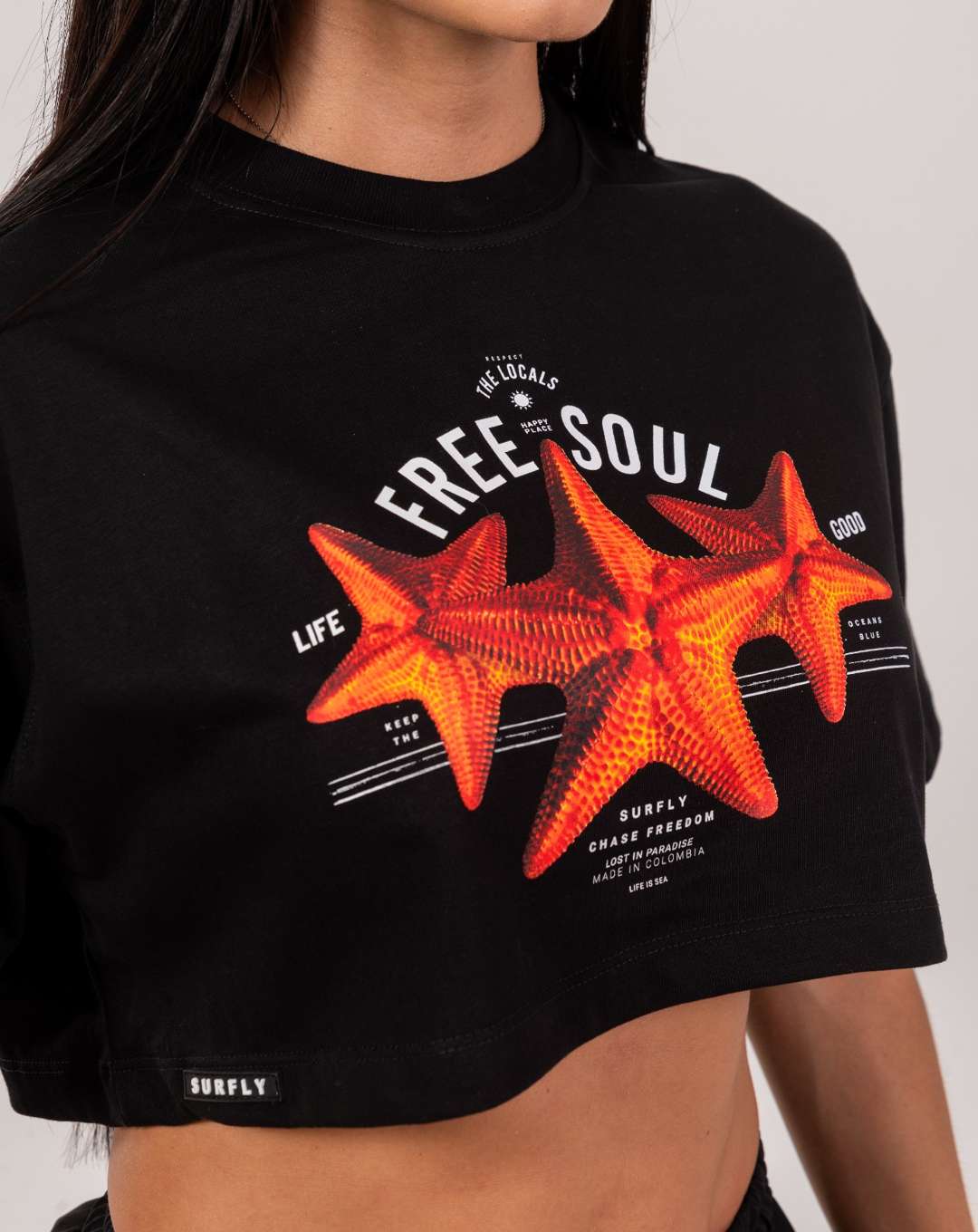 Crop top estrella de mar